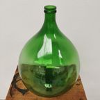Brocante Glazen Dame Jeanne Vaas Wijnfles, Gistfles Glas 412 thumbnail 10