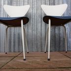 Jaren 50 Skai Stoelen, Set Van 2 thumbnail 5