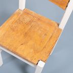 Set Of 4 Ilmari Tapiovaara Hongisto Chairs / Eetkamerstoelen / Stoel By Laukaan Puu 1960’s thumbnail 11