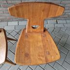 Jacob Kielland Brandt Set Van 3 Vintage Stoelen thumbnail 6