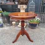 Klassieke Mahoniehouten Bijzettafel, Salontafel, Plantentafe thumbnail 5