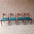 Set 4 Vintage Stoelen Deense Stoelen Jaren 60 thumbnail 14