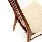 Set Van 4 Vintage Deens Design Eetkamerstoelen 'eva' Van Niels Koefoed Voor Koefoeds Hornslet thumbnail 7