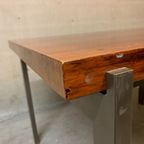 Eettafel "pali" Met Verlengstuk Van Louis Van Teeffelen Voor Wébé 1960. thumbnail 8
