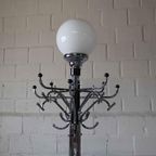 Large Art Deco Coat Rack/Floor Lamp thumbnail 10