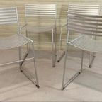 Set Van 4 Aero Wire Stoelen, Stapelbaar thumbnail 9