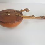 Vintage Afrikaanse Kalbas Gitaar Leer ‘60 Authentiek Afrika thumbnail 5