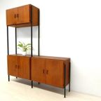 Vintage Simpla Lux Kast Wandmeubel Dressoir Jaren 60 Teak thumbnail 3