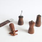Pepper, Salt, Muscat Grinders And Openers By Peter Dienes. The Netherlands 1960S thumbnail 2