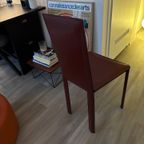 4 Designer Leather Chairs - De Couro Brazil 1980s thumbnail 5