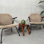 2x Vintage Fauteuils – Gijs van der Sluis – 1960’s thumbnail 5