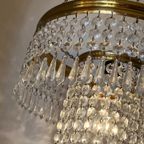 Art Deco Hanglamp Kristal Kroonluchter Met Punt Pegels thumbnail 5