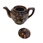 Vintage Handpainted Theepot Buckingham | Kerst thumbnail 3