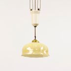 Antieke Art Deco Pendellamp thumbnail 4