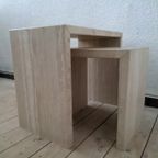 Italy Travertine Nest Tables 70 'S thumbnail 6
