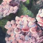 M.Steenbruggen. Stilleven "Hortensia'S". Pastel. thumbnail 7