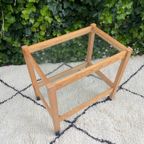 Trolley / Bar Cart / Roltafel Pinewood Glas thumbnail 5