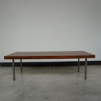 Coffee Table, Rosewood And Chrome, 1960s thumbnail 2