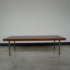 Coffee Table, Rosewood And Chrome, 1960S thumbnail 2