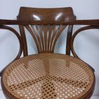 Thonet Stijl Webbing Bureaustoel (kapiteinsstoel, In Hoogte Verstelbaar)) thumbnail 10