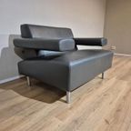 Havee Cloak - Loveseat - Antraciet - Leder - Design - Zgan thumbnail 4