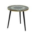 Kleine Ronde Retro Plantentafel Rockabilly Stijl Sixties thumbnail 2