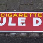 Zeer Groot Emaille Bord Boule D'or Cigarette Uit 1952. thumbnail 3