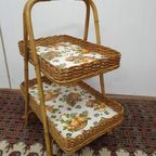 Draagbare Etagere Uit De Jaren 70 thumbnail 3