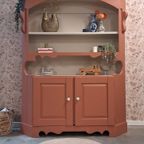 Vintage Retro Buffetkast Zachte Terracotta Kleur thumbnail 10