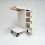 Vintage Bedtrolley Of Nachtkastje Op Wieltjes, 1970’S thumbnail 3