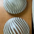 Mid Century Vintage Zebra Wand Plafond Lamp Van Peill & Putzler 1970S thumbnail 8