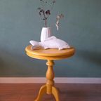 Vintage Bijzettafeltje, Lectuur Tafeltje, Sidetable, Krukje thumbnail 23