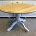 Prachtige Grote Ronde Mango Eettafel 140 Cm thumbnail 22