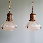 Prismatische Glazen Suspensie Van Holofaan, 1920-30s thumbnail 9