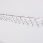 Industrial Wall Coat Rack-hanger / Kapstok, 1980’s Netherlands thumbnail 4
