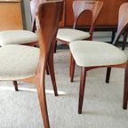 Vintage Set Van 4 Eetkamerstoelen, Nils Koefoed thumbnail 7