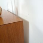 Teak Dressoir Met Hoge Poten En Lades Vintage Sideboard thumbnail 18