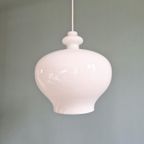 Grote Witte Opaline Suspensie, H.A. Jakobsson, 1960 (2 Stukken Beschikbaar) thumbnail 2