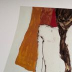 Egon Schiele (1890-1918), Nude Back Of Girl With Long Plait, 1913 thumbnail 15