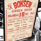 Origineel En Authentieke Boksposter, Boks Affiche Uit 1950! thumbnail 8