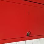 Brandweer Rode Lockerkast Vintage Kledingkast Wandkast thumbnail 16