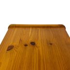 Vintage Set Van Drie Grenen Bijzettafels Nesting Tafels thumbnail 2