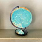 Vintage Xxl Aardbol / Globe In Glas : Columbus Duo Erdglobus thumbnail 8