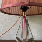 Belgische Tafellamp Uit De Fabriek Van: Val Saint Lambert / Art Deco Lamp / Periode 1920 - 1940 thumbnail 5