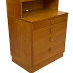 Vintage Kast Boekenkast Wandkast Jaren 60 Eiken Design thumbnail 3