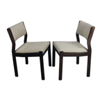 Mid Century Eetkamerstoelen 1970s thumbnail 3