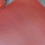 Set Van 8 Vintage Postmodern Leren Eetkamerstoelen thumbnail 4