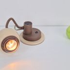 Vintage Eyeball Magneet Globe Tafellamp Neweba Ag Swiss '70 thumbnail 3