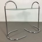 2 Vintage IKEA Ry Glas En Chroom Bijzettafeltjes Tord Bjorklund thumbnail 5