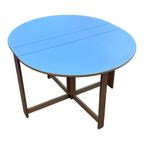 Vintage Ronde Scandinavische Opklapbare Eettafel Design thumbnail 21